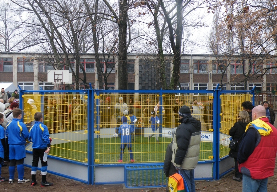 Panna football - Panna court in school