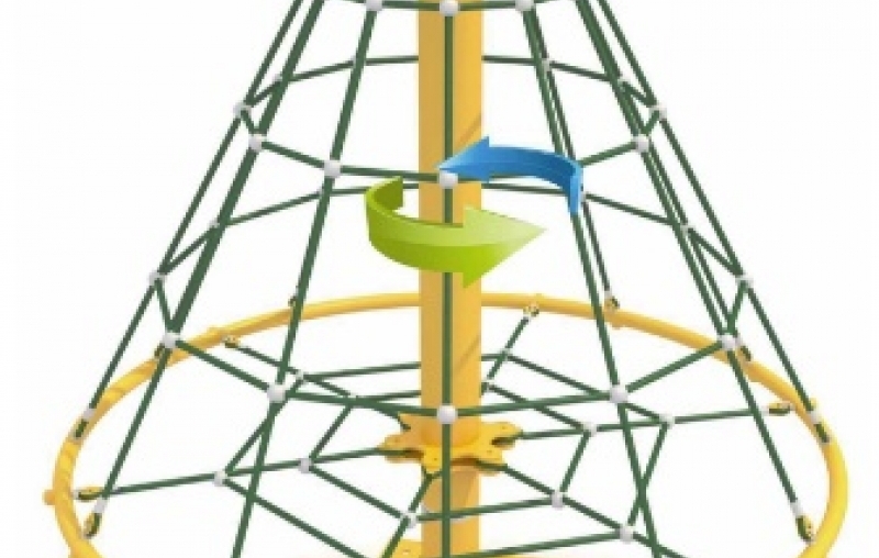 Climbing net carousel 1020