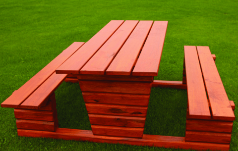 Table with benches