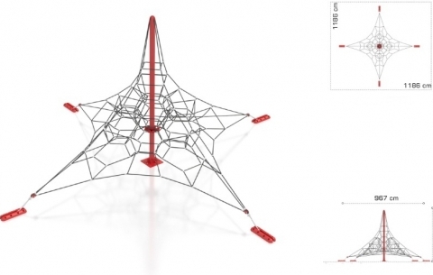 Climbing net 1001