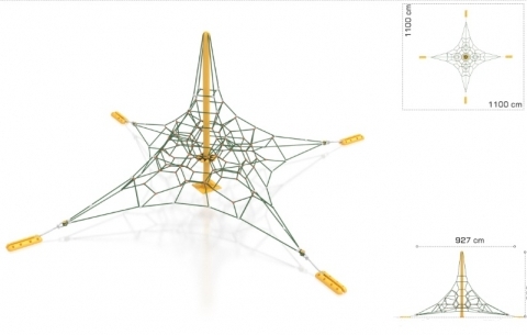 Climbing net 1002